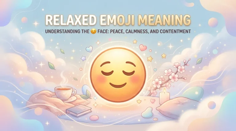 Relaxed Emoji Meaning
