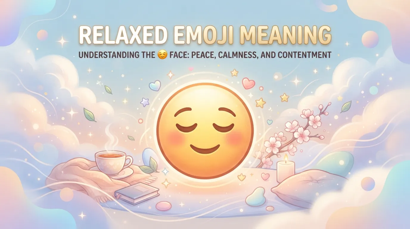 Relaxed Emoji Meaning