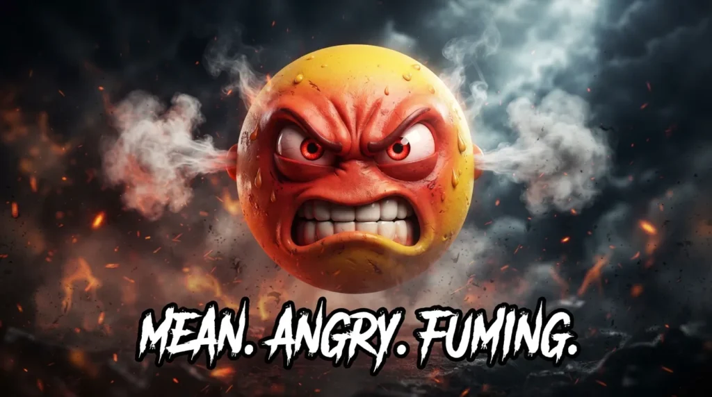 What Does Angry Meme Emoji Mean?