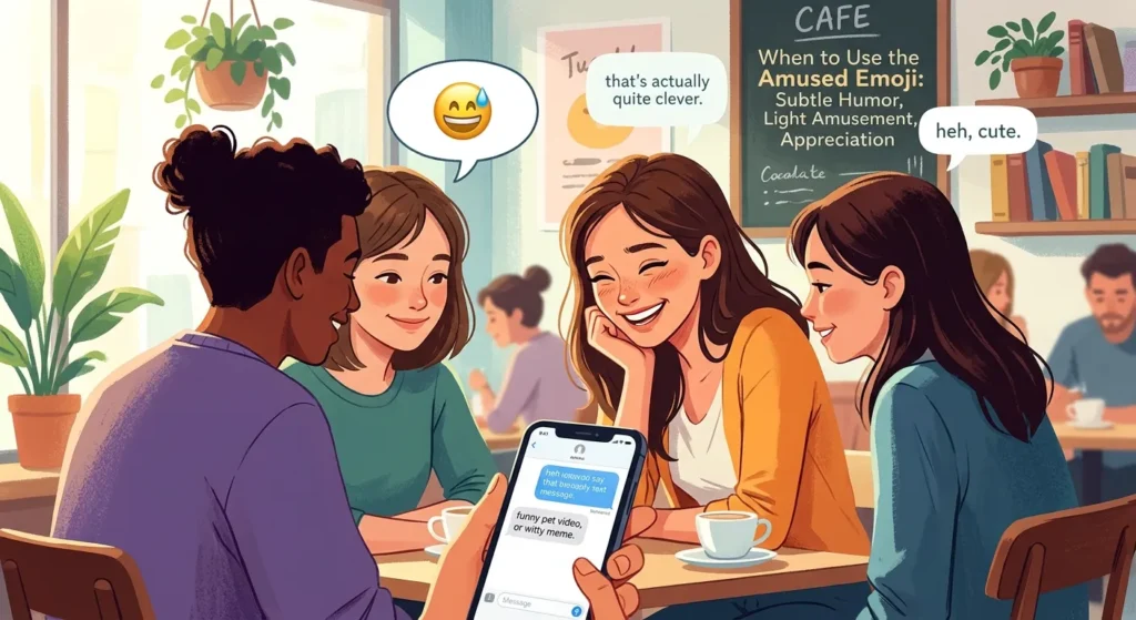 When Should You Use Amused Emoji?