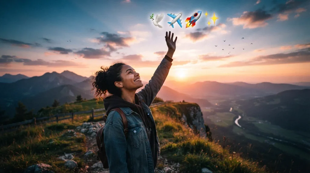 What Does Fly High Emoji Mean?